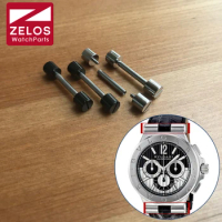 2pieces/set 24mm watch screw tube ear bar for Bvlgari DIAGONO 42mm watch lug connect watch strap parts