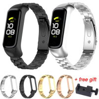 Stainless Steel Strap For Samsung Galaxy fit 2 SM-R220 Band Wristband Watchband Replacement Galaxy fit2 Metal Bracelet Belt