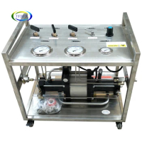 TEREK Pneumatic High Pressure Nitrogen Oxygen Helium Hydrogen N2O CO2 O2 Gas Booster transfer filling Pump