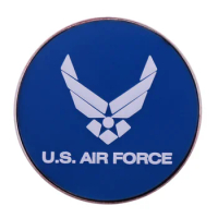 Custom Metal Air Force Metal Badges American Enamel Lapel Pins Souvenir Brooches Jeans Hats backpack Accessories