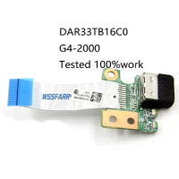 For HP pavilion G4-2000 series laptop USB port board DAR33TB16C0