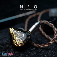 See Audio NEO 10動鐵 耳道式耳機 (Sonion + Knowles) CM可換線 台灣公司貨