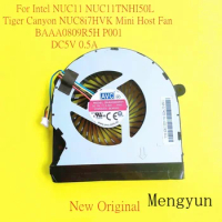 New Original laptop CPU cooling fan for Intel nuc11 nuc11tnhi50l Tiger Canyon nuc8i7hvk mini host fa