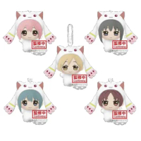 Original Genuine BANPRESTO Kaname Madoka Akemi Homura Miki Sayaka Tomoe Mami Sakura Kyouko Incubator Dress Up Cartoon Plush