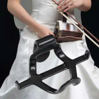 Practical Support Stand Zinc Alloy Portable Hanger Bracket Rack Erhu Holder for Music Lover Walking Standing Erhu Performances