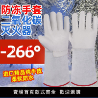 【台灣公司 超低價】lng防凍手套二氧化碳滅火器防寒保暖防寒防凍液氮干冰冷庫加氣