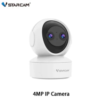VStarcam CS49D FHD WiFi Intelligent Camera Indoor Head IP Camera AI Tracking Baby Safety Monitor WiFi Network Mini Dual Camera