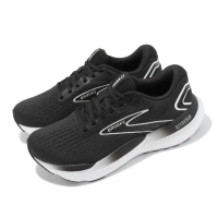 【BROOKS】慢跑鞋 Glycerin 21 D 女鞋 寬楦 黑 白 回彈 透氣 甘油系列 路跑 厚底 運動鞋(1204081D090)
