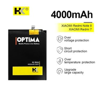 HK Optima Baterai Xiaomi Redmi 7 / Redmi Note 8 BN46 4000 mAh 3.85V Double IC