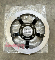 Piringan Cakram Depan Sunstar Wave Disc 220mm Karisma Supra 125 Fit New Revo Lama CS1 - Hitam Motor