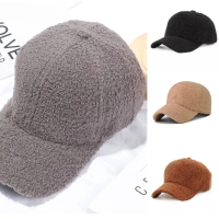 Topi Baseball Cap Topi Model Bulu WOL Pria Wanita TP018
