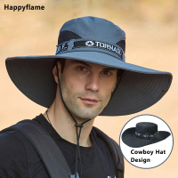 New Boonie Hat Men Anti-UV Sun Hats Outdoor Fishing Cap Fashion Big Brim Caps Women's Summer Hat Male Bucket Hat Sombrero Gorros2023
