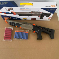 Đồ chơi đạn xốp Nert SHOTGUN (dùng cơ) Kiểu dáng thể thao - An toàn cho bé