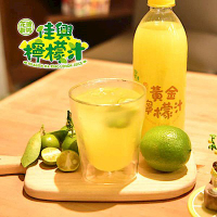 花蓮新城佳興冰果室 黃金檸檬汁(600mlx12瓶)