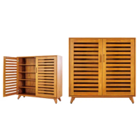 【Mahogany 瑪荷尼家具】全原木 桃花心木 米蘭105鞋櫃(鞋架、鞋櫃)