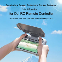 Sunshade + Screen / Rocker Protector for DJI RC Control for DJI Mavic 3 PRO/Mini 3 PRO/Mini3/Mavic 3 Classic Drone Accessories