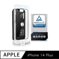 Simmpo 簡單貼 iPhone 14 Plus 6.7吋 TUV Rheinland 德國萊茵TUV抗藍光簡單貼(電競霧面版)