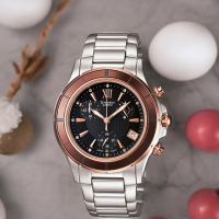 CASIO 卡西歐錶 Sheen 計時碼錶 陶瓷錶圈 女錶 手錶 指針錶-SHE-5516SG-5