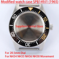 40.50mm NH35 Watch Case 316L Stainless Steel Seiko Modified PROSPEX SPB149J1 Mod Suitable For Seiko NH34 NH35 NH36 NH38 Movement