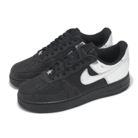 【NIKE 耐吉】休閒鞋 Air Force 1 Low Retro 男鞋 黑 銀 All-Star 皮革 AF1(HF2885-001)
