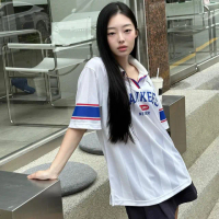 【MLB】女版棒球衣 Varsity系列 紐約洋基隊(3FTSV1743-50IVS)