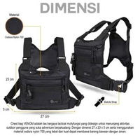 Tas Pria Simpel Tas Dada Tactical Rig Bag Outdoor Army