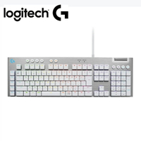 【滿額現折$330 最高3000點回饋】【Logitech 羅技】G813 Lightsync RGB 機械式遊戲鍵盤 茶軸/白色【三井3C】