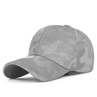 Baseball cap : VIBRATE ARMY - Topi Baseball Topi Sport Topi Snapback Topi pria One Size GRAY