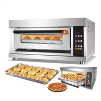 Gas Commercial One Layer One Tray Oven Bakery Industrial Oven For Bakery Baking Oven And Cake Bakery Equipment Pizza Machine