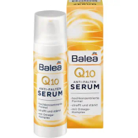 Balea Q10 Anti Wrinkle Face Neck Care Serum Omega Complex Tighten Strengthen Skin Resistance Elasticity Moisturizing Energy