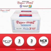 Paperpryns Kertas Continuous Form 3PLY NCR 9,5" x 11"/3 (Bagi 3)