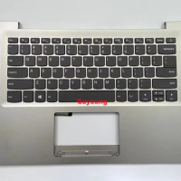 Laptop Palmrest Upper Cover with English Keyboard Top case For Lenovo Ideapad 120S-14 120S-14IAP 120S-14IKB