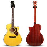 Gabriel guitar factory vintage GR18 custom solid top spruce acoustic guitar guitar electric acoustic for wholesale