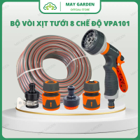 Bộ vòi tưới cây MayGarden VPA101, vòi tưới đa năng 8 chế độ phun tưới kèm phụ kiện , vòi tưới cây, r
