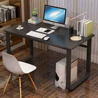 電腦桌-電腦桌臺式家用寫字桌簡約現代鋼木辦公桌雙人桌臥室簡易桌學習桌 雙十一購物節