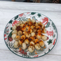 Cimol Isi Jando Chili Oil (cimol frozen food) Instan Goreng