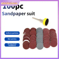 Inch 25mm Sanding Discs Pad 100-3000 Grit Abrasive Polishing Pad Kit For Dremel Rotary Tool Sandpapers