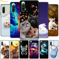 For Sony Xperia 10 IV Case 5IV 1 IV Silicone Cute Soft Black Phone Cases for Sony Xperia 1 IV Cover 5 IV 10IV Protective Fundas