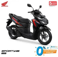 Honda VARIO 125 CBS Sepeda Motor Black Pontianak