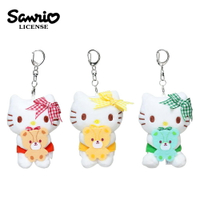 【日本正版】凱蒂貓 玩偶吊飾 鑰匙圈 吊飾 娃娃 絨毛玩偶 Hello Kitty 三麗鷗 Sanrio