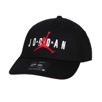 NIKE JORDAN運動帽-飛人喬丹 遮陽 防曬 鴨舌帽 帽子 老帽 CK1248-010 黑紅白