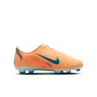 NIKE JR VAPOR 16 CLUB KM FG/MG [FQ8288-801] 3.5Y MELON TINT/NEO TURQ-IGLOO
