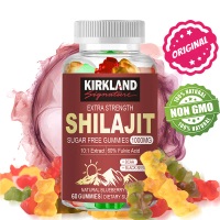 KIRKLAND Permen Karet 1000mg untuk Pria dan Wanita, Vitamin B12, Pendukung Energi, Otot, Kekebalan T