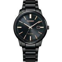 CITIZEN 星辰錶 GENT'S 經典簡約紳士腕錶(BM7527-89E)-39mm-黑面鋼帶【刷卡回饋 分期0利率】【APP下單22%點數回饋】
