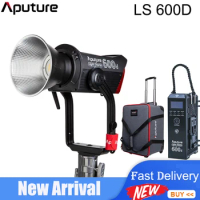 Aputure LS 600d Light Storm V-Mount 600W Professional Video Lamp Photo Daylight LED Light Kit 600W 5600K 8 Lighting Effects
