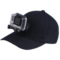 運動相機頭戴支架GoPro10 9 8 7 6小蟻大疆帽子夾鴨舌帽頭帶固定