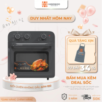 Nồi Chiên Không Dầu Cơ HAWONKOO AFH-180 18 Lít 1200W Hàng Chính Hãng Bảo Hành 12 Tháng - Thương Hiệu