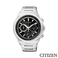 CITIZEN星辰 超級鈦三眼計時腕錶 CA4021-51E