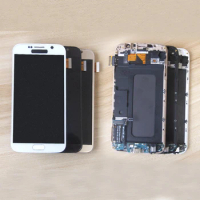 Pop TFT 5.1'' For Samsung Galaxy S6 LCD Display G920F G920A G920T Touch Screen Digitizer Assembly Frame For Samsung S6 LCD
