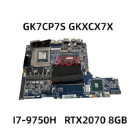 MBPGK7CP7C-S313 GK7CP7S GKXCX7X For Mechanical Revolution Deep Sea Ghost Z1 Z2 Gaming Laptop Motherboard I7-9750H RTX2070 8GB